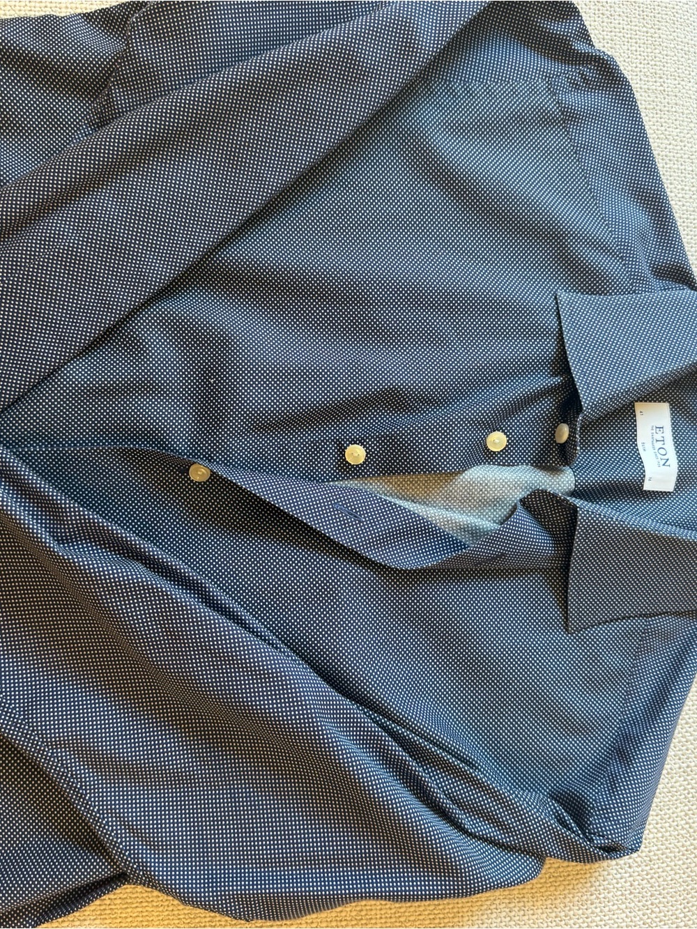 2 Eton Dress Shirts slim 41/16